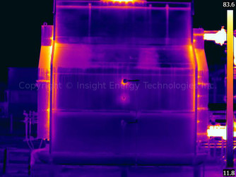 Infrared Image of Regen Gas Heater